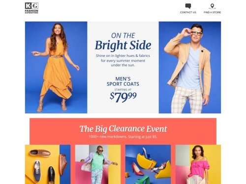 K&G stores logo